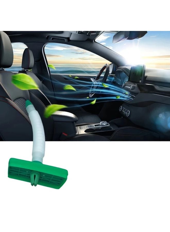 Green Ventilation Hose Connector for Car AC Vents and Cooling Seats - Image 1